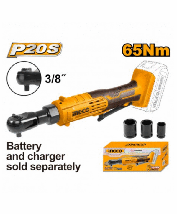 IMMAGINEE AVVITATORE CON ATTACCO 3/8 A BATTERIA 20V NUDO