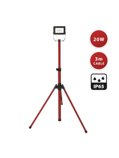 PROIETTORE LED 20W 1600LM C-TREPPIEDI