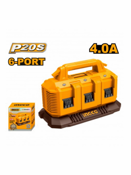 CARICABATTERIE RAPIDO 20V 4A 6 PORTE