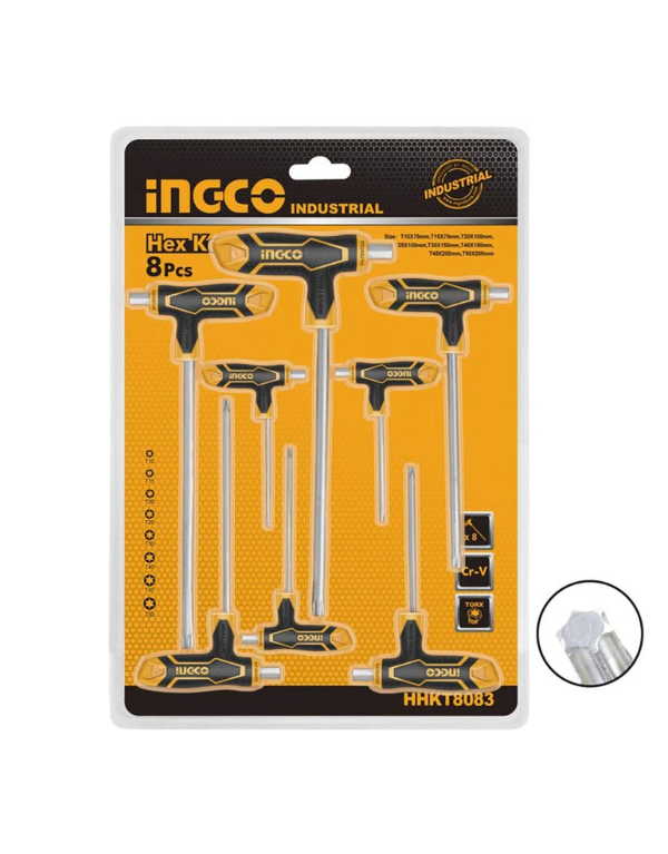 Progetto senza titolo 133 SET 8 CHIAVI TORX A T