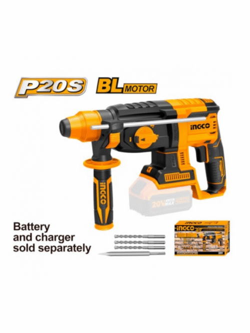 Progetto senza titolo 30 MARTELLO DEMOL BATT.LI 20V BRUSH. NUDO C/4 PUNTE