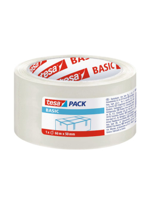 NASTRO IMBALLO BASIC 66X50 TRASPARENTE