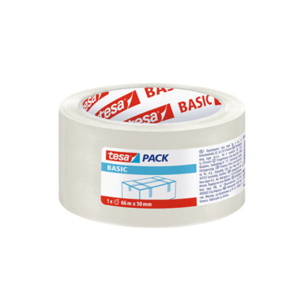 NASTRO IMBALLO BASIC 66X50 TRASPARENTE