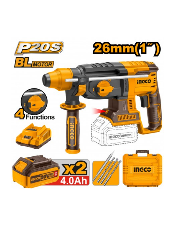 Progetto senza titolo 31 MARTELLO DEMOL BATT.LI 20V C/VALIGETTA