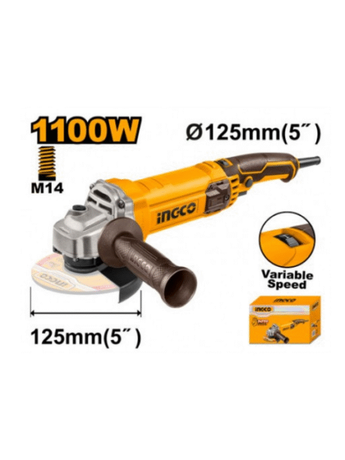SMERIGLIATRICE ANGOLARE 1100W D.125MM
