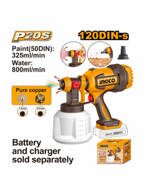 Progetto senza titolo 147 AEROGRAFO 800ML A BATTERIA NUDA