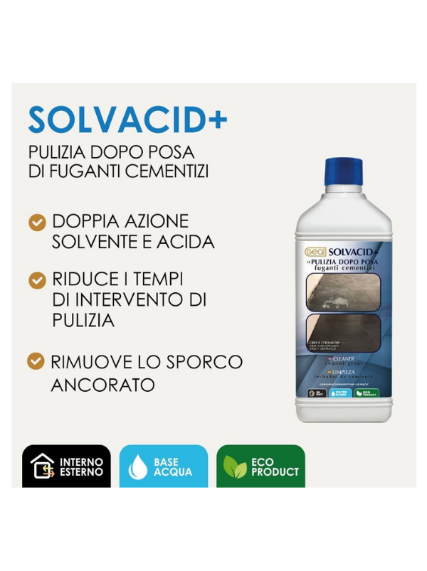 SOLVACID+ 3 SOLVACID+ PULITORE 1L